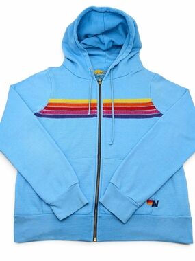 Aviator Nation 5 Stripe Sky Large